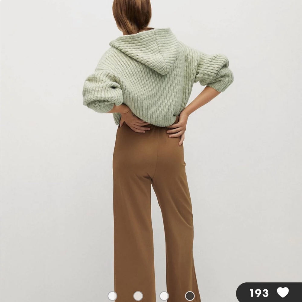 Mango Knit Hoddie Sweater - Picture 3 of 7